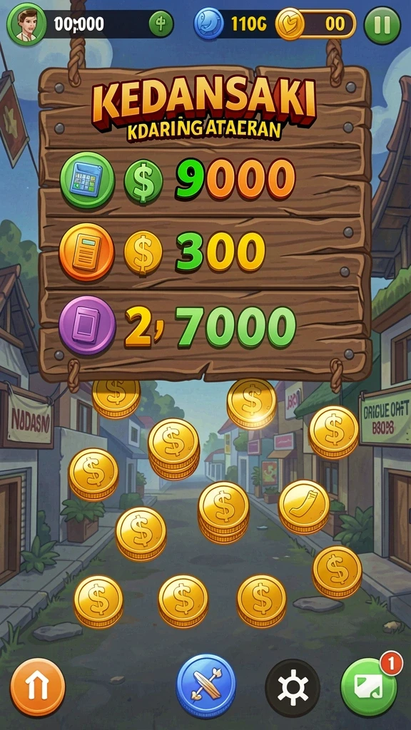 Level menantang yang penuh dengan rintangan.