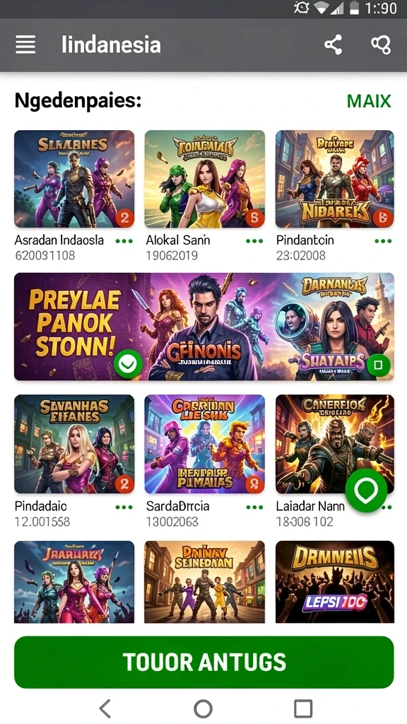 Mode permainan yang beragam dan menantang.