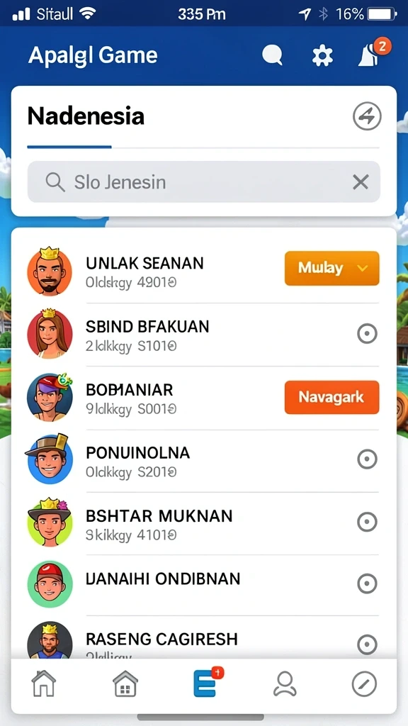 Screenshot BANTENG69 menunjukkan karakter dengan kemampuan unik.