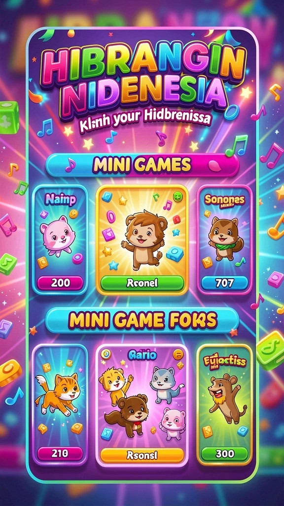 Beragam pilihan permainan yang mendebarkan dan menantang.