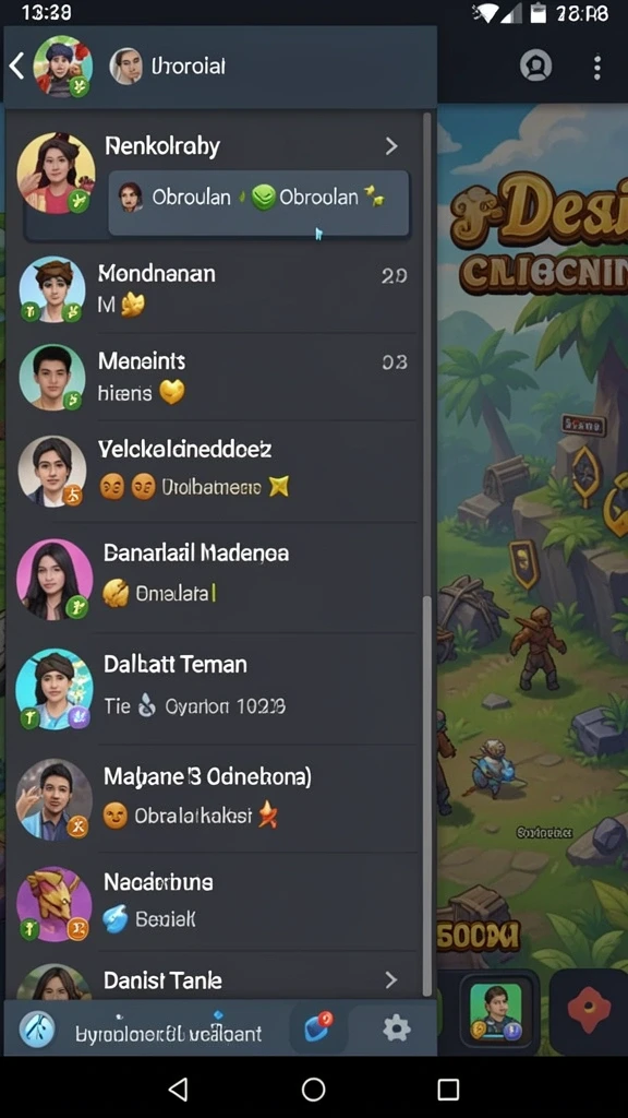 Berbagai karakter menarik untuk dipilih dan dimainkan.