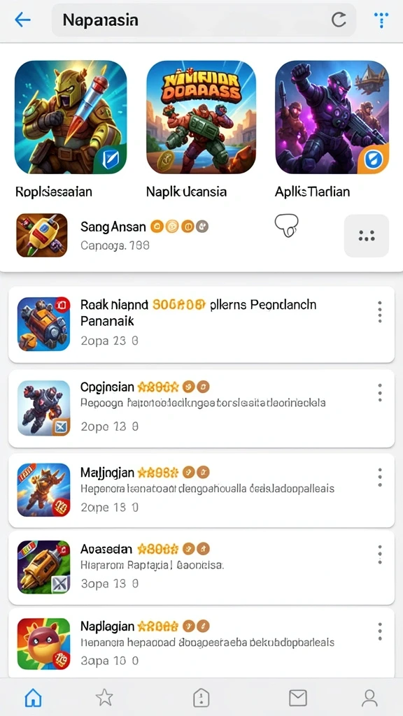 Tangkapan layar menampilkan grafis memukau dan lingkungan permainan.