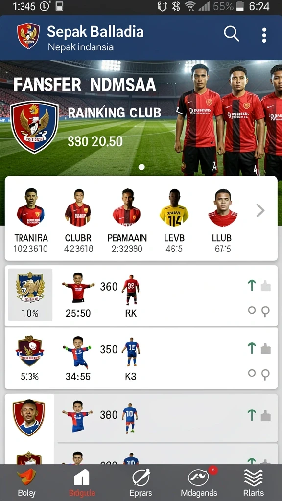 Screenshot 3: Contoh karakter unik yang bisa dimainkan dalam GGG888.