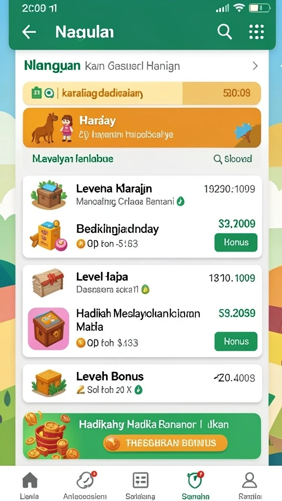 Tampilan antarmuka yang intuitif dan mudah digunakan.