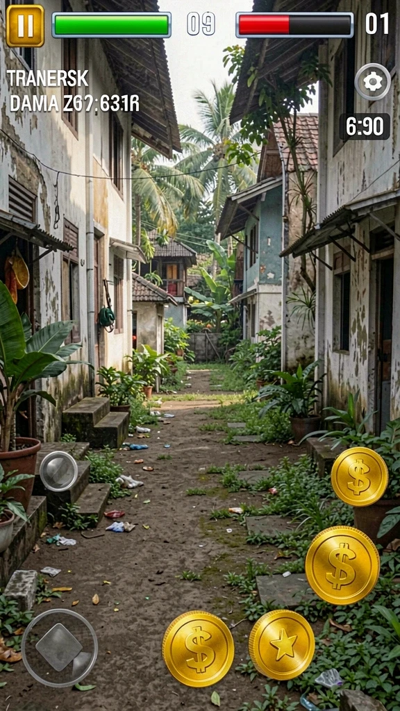 Tampilan antarmuka aplikasi yang menarik dan modern.