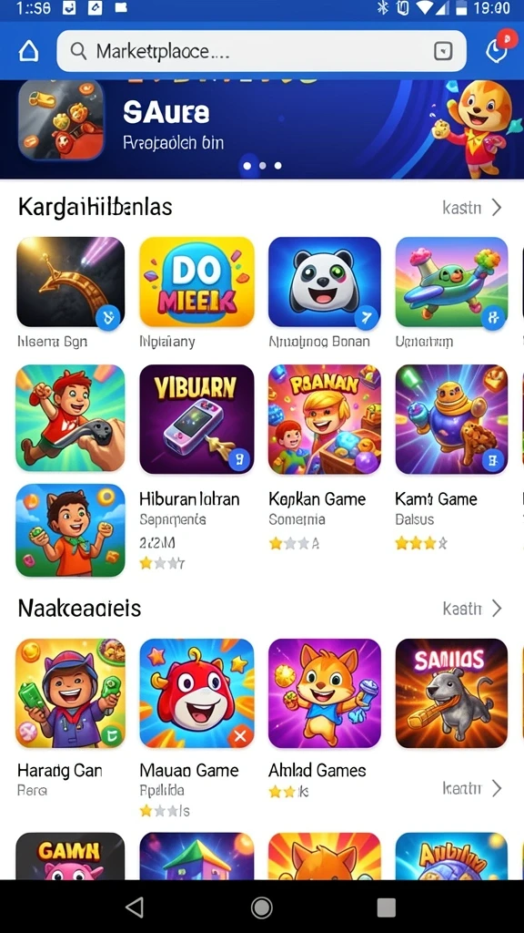 Karakter dengan desain unik dan menarik.