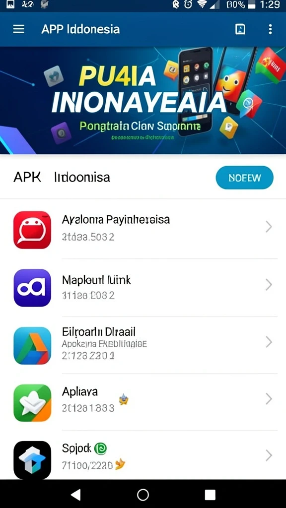 Tampilan antarmuka yang sederhana namun menarik.