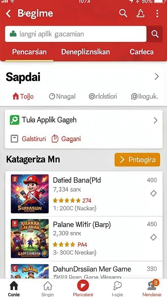 Grafis yang memukau dan detail yang tinggi.