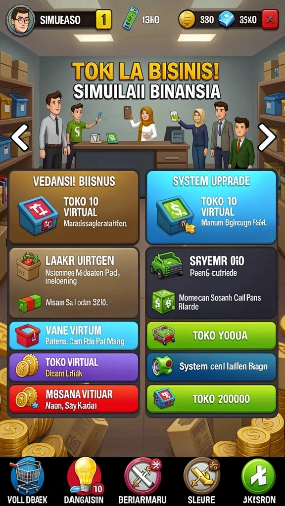 Berbagai karakter menarik untuk dijelajahi.