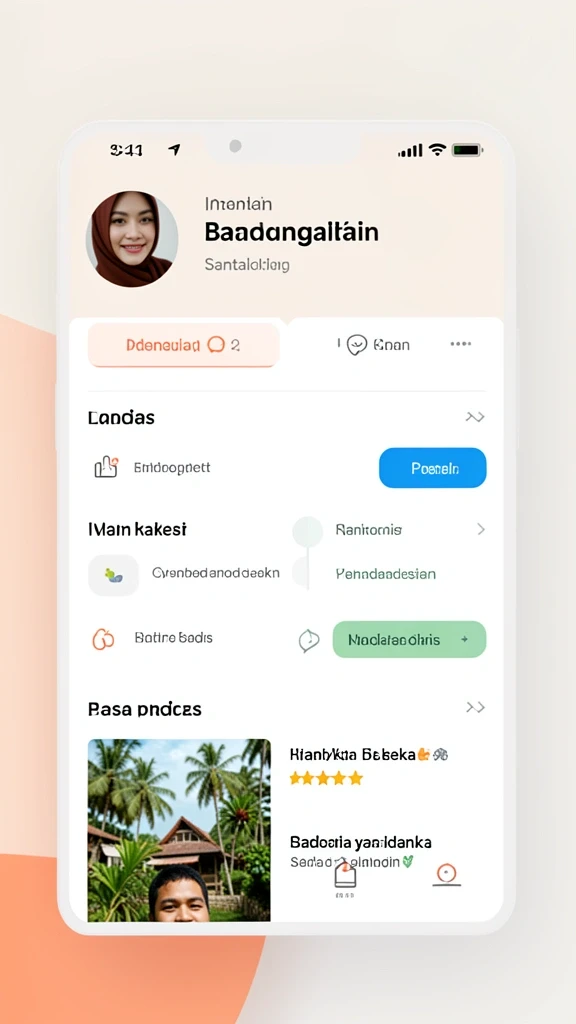 Tangkapan layar fitur mode permainan yang beragam.