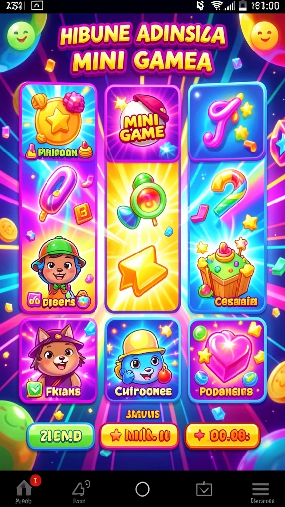 Desain karakter yang unik dan menarik di JKTGAME.