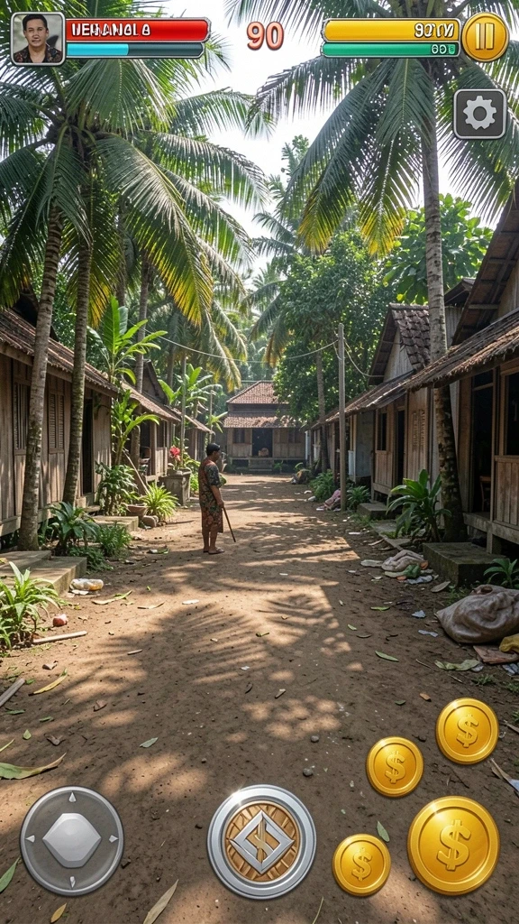 Tampilan utama yang menarik dan user-friendly.