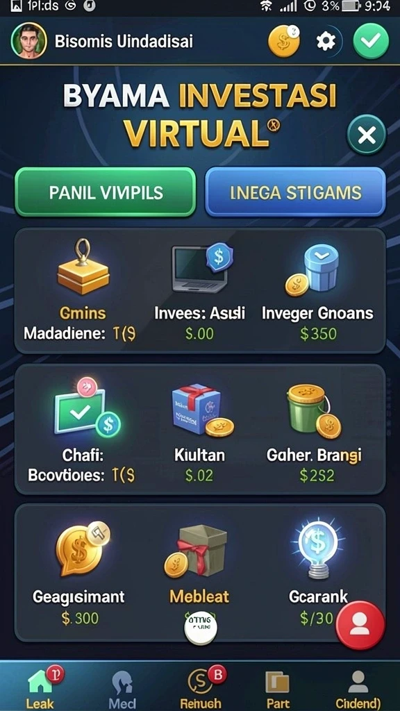 Tampilan antarmuka KRATONBET yang modern dan intuitif.