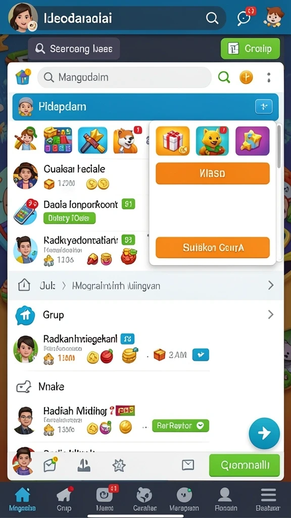 Level baru dengan tantangan yang lebih sulit dan seru.
