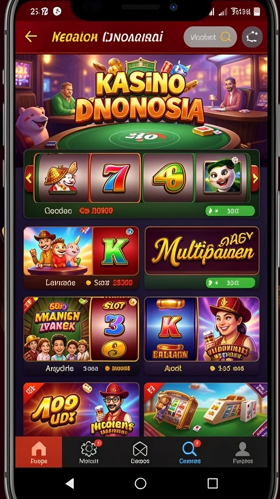 Berbagai pilihan tema slot menarik.