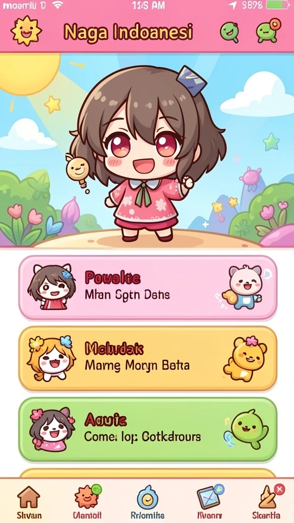 Screenshot menunjukkan permainan slot yang menarik dan memikat.