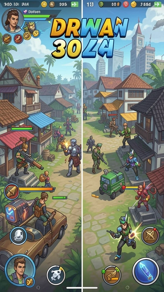 Level yang menantang dan memacu adrenalin.