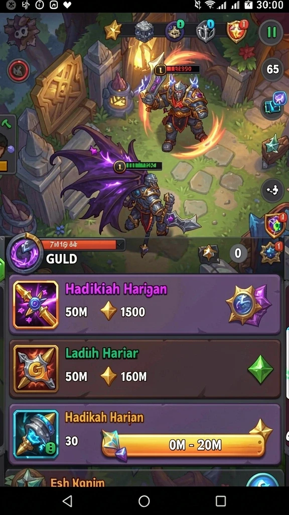 Quest harian yang membawa tantangan baru.