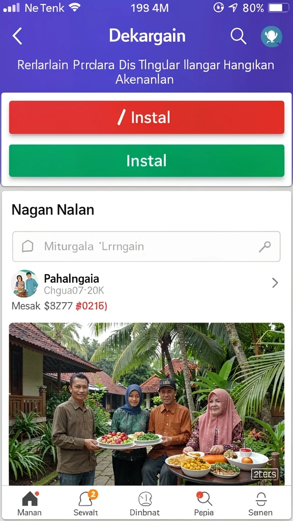 Tangkapan layar mode multiplayer dengan teman-teman.