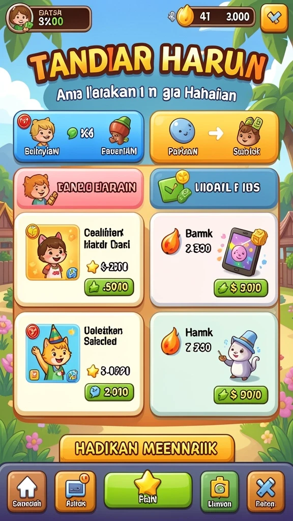Screenshot menunjukkan karakter utama dalam aksi seru.