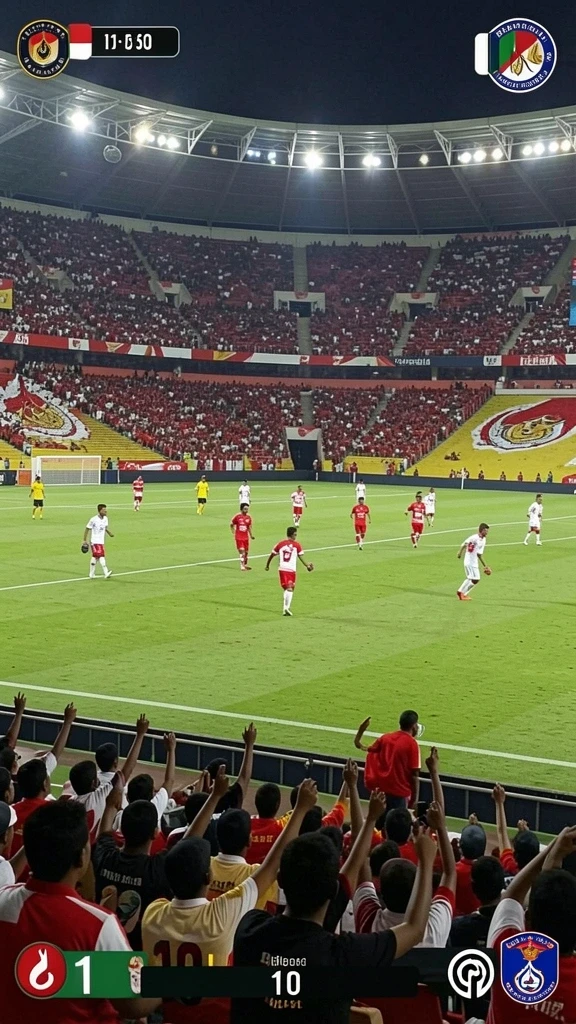 Menunjukkan interaksi dengan lingkungan di dalam game.