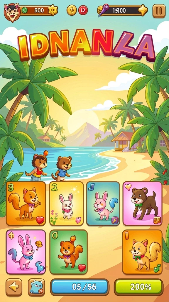 Grafik dalam game yang memukau dan detail yang halus.