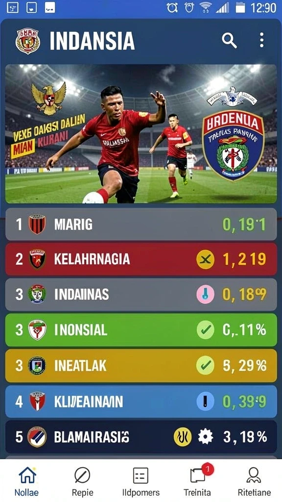 Berbagai pilihan permainan yang seru.