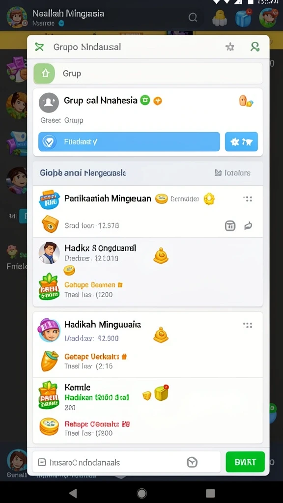 Tampilan antarmuka yang ramah pengguna dan menarik.