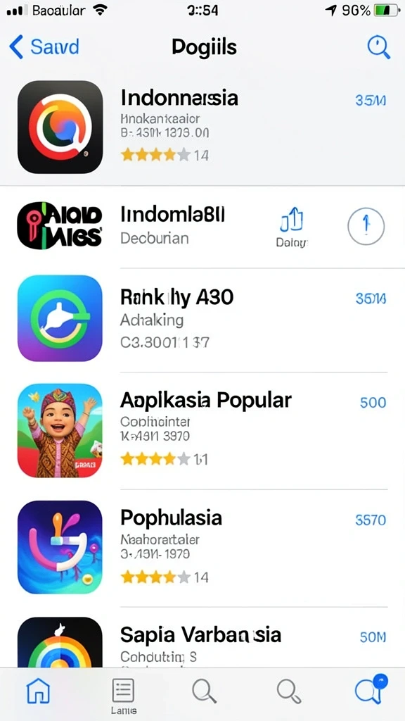 Tampilan antarmuka yang user-friendly.