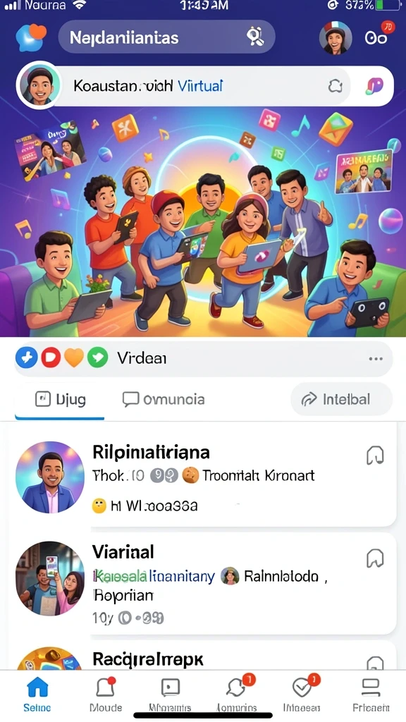 Pengguna dapat melihat berbagai mode permainan yang ditawarkan.