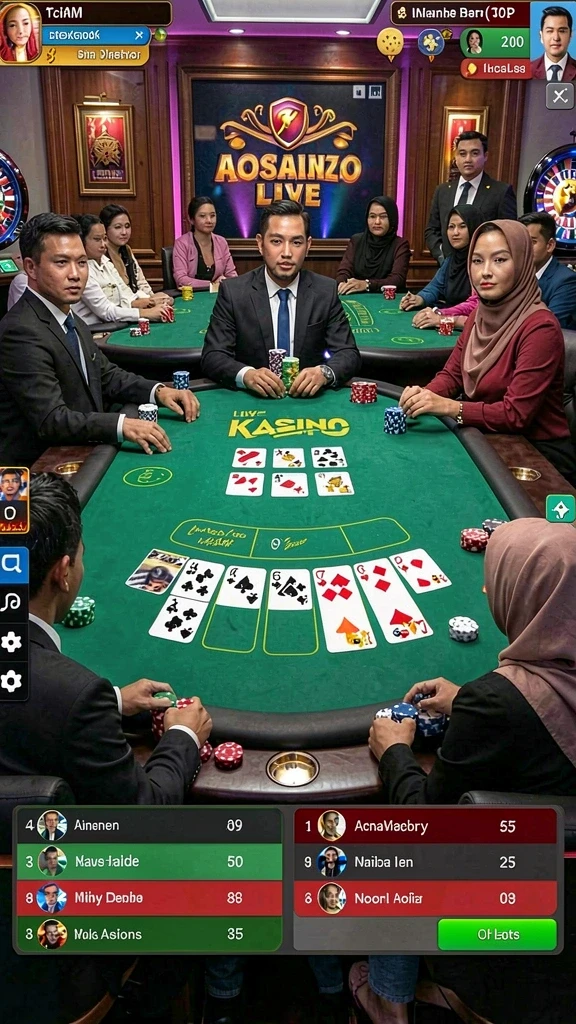 Tangkapan layar saat pemain berinteraksi dengan karakter lain.