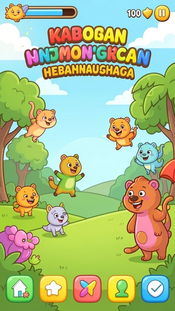 Grafik menarik yang membuat permainan lebih hidup.