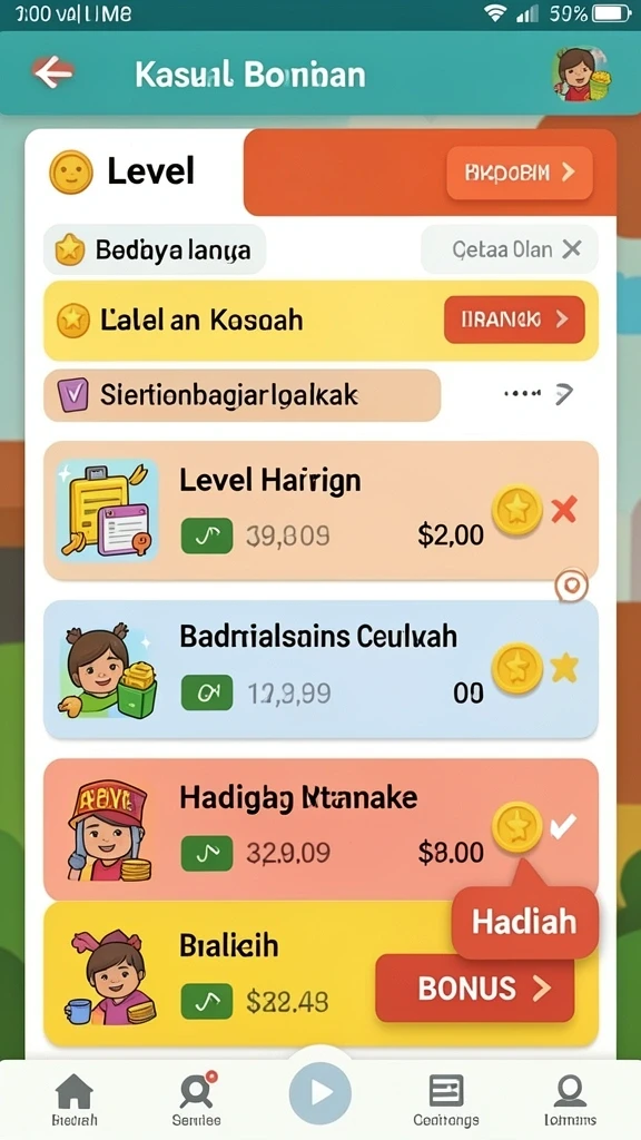 Tampilan antarmuka yang sederhana dan mudah dipahami.