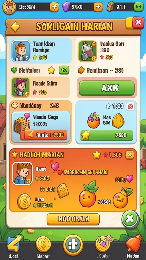 Tampilan antarmuka yang ramah pengguna.