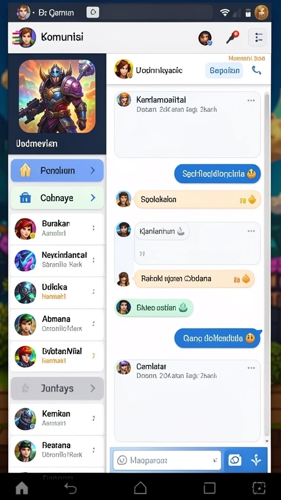 Grafis yang memukau memberikan pengalaman bermain yang lebih hidup.